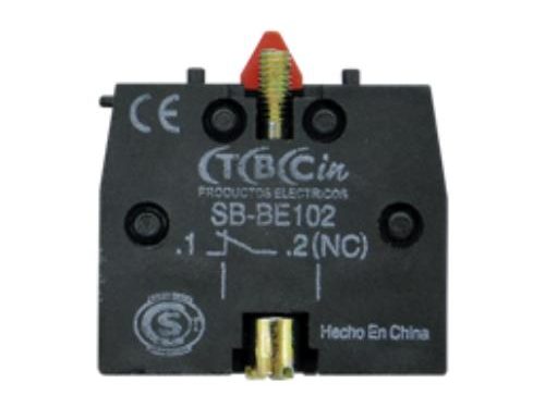 Bloque de Contacto Auxiliar -NC- Rojo