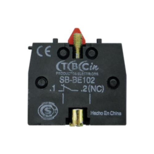 Bloque de Contacto Auxiliar -NC- Rojo