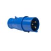Ficha Macho 16 A - 2 Polos + Tierra 220 V