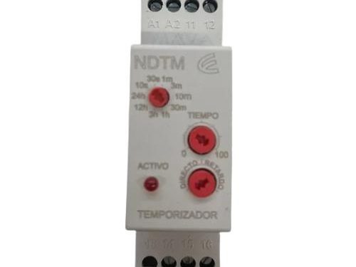 TEMPORIZADOR MULTIESCALA 24VCA/VCC220VCA