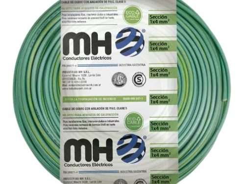 Cable Unipolar 16 mm - Verde/Amarillo - Por Metro