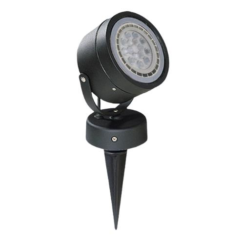 Aplique Spot con Jabalina - 1 Luz - Negro - GU10