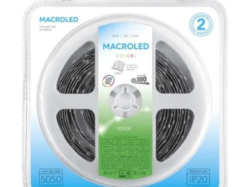 TIRA LEDS 72W VERDE IP45 X5MT DIMERIZABLE