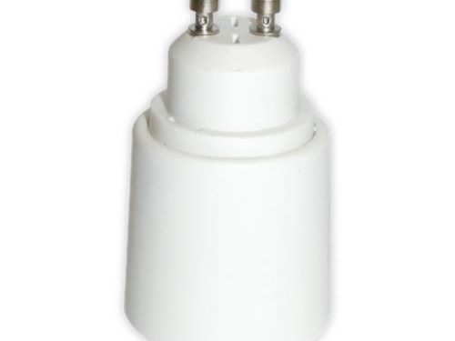 Adaptador para Lámpara Zócalo E27 a GU10